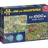 Jumbo Jan van Haasteren - Food Festival puzzels 2x 1000 stukjes + posters