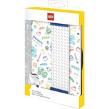 LEGO Classic - Notitieboek met band (Wit)
