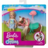 Mattel Barbie Club Chelsea - Chelsea met paard Pop 