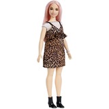Mattel Barbie Fashionistas Doll 109 - Leopard Dress Pop Curvy