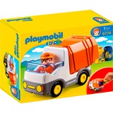 PLAYMOBIL 1.2.3 - Vuilniswagen Constructiespeelgoed 6774