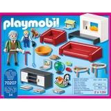 PLAYMOBIL Dollhouse - Huiskamer met open haard Constructiespeelgoed 70207