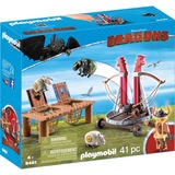 PLAYMOBIL Dragons - Rochel met schapenslingeraar Constructiespeelgoed 9461