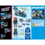 PLAYMOBIL Galaxy Police - Galaxy politiemotorfiets Constructiespeelgoed 70020