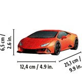 Ravensburger 3D Puzzel: Lamborghini Huracán Evo 108 stukjes