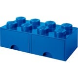 Room Copenhagen LEGO Brick Drawer 8 Blauw opbergdoos Blauw