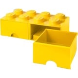 Room Copenhagen LEGO Brick Drawer 8 Geel opbergdoos Geel