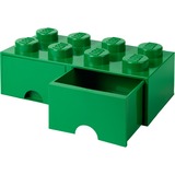 Room Copenhagen LEGO Brick Drawer 8 Groen opbergdoos Groen