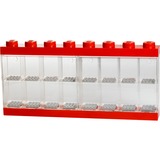 Room Copenhagen LEGO Minifiguren Display Case 16 Rood, opbergdoos Rood