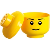 Room Copenhagen LEGO Storage Head "Boy" Klein Geel opbergdoos Geel