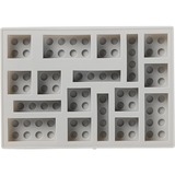 Room Copenhagen LEGO ice cube tray ijsblokjesvorm Lichtgrijs