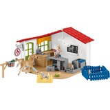 Schleich Farm World - Dierenartspraktijk met dieren, speelgoedfiguur 42502