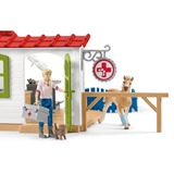 Schleich Farm World - Dierenartspraktijk met dieren speelfiguur 42502