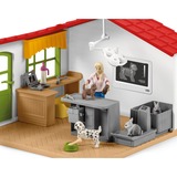 Schleich Farm World - Dierenartspraktijk met dieren speelfiguur 42502