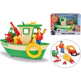 Simba Brandweerman Sam - Charlie's vissersboot met figuur Speelgoedvoertuig 