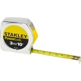 Stanley Rolbandmaat Powerlock ABS meetlint 3 meter/ 10 feet (ft), breedte 12,7mm