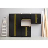 Stanley Wandkast 2 deurs RTA gereedschapkast Zwart/geel