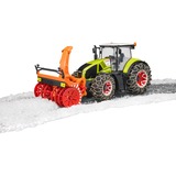 bruder Claas Axion 950 met sneeuwkettingen en sneeuwblazer Modelvoertuig 03017