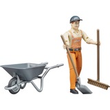 bruder Gemeentewerker figurenset Speelfiguur 62130