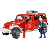 bruder Jeep Wrangler Unlimited Rubicon brandweerauto Modelvoertuig 02528