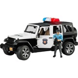 bruder Jeep Wrangler Unlimited Rubicon politieauto Modelvoertuig 02526, met politieagent