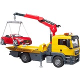 bruder MAN TGS Sleepwagen met licht en geluid en roadster Modelvoertuig 03750