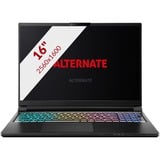 ALTERNATE Thunderstorm 16” - Ultra 7 - RTX 5070 Ti  gaming laptop Zwart | Core Ultra 7 255HX | RTX 5070 Ti | 64 GB | 2 TB SSD