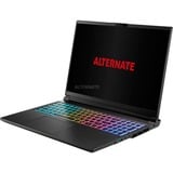 ALTERNATE Thunderstorm 16” - Ultra 7 - RTX 5070 Ti  gaming laptop Zwart | Core Ultra 7 255HX | RTX 5070 Ti | 64 GB | 2 TB SSD