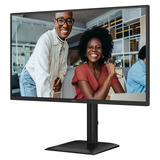 AOC 27E4U 27" monitor Zwart, 120 Hz, VGA, HDMI, DisplayPort, Audio, USB