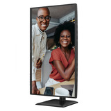 AOC 27E4U 27" monitor Zwart, 120 Hz, VGA, HDMI, DisplayPort, Audio, USB