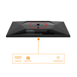 AOC 27G4ZR 27" gaming monitor Zwart/rood, 260Hz (OC), HDMI, DisplayPort