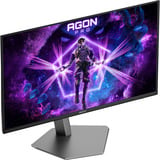 AOC AGON PRO AG326UZD2 31.5" 4K UHD gaming monitor Zwart, HDMI, DisplayPort, Audio, 240 Hz