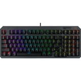 ASUS TUF Gaming K3 Gen II RGB mechanisch gaming toetsenbord Zwart, US lay-out (QWERTY), 96%, RGB leds, ABS
