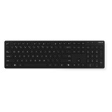 ASUS W5000 Wireless Keyboard and Mouse desktopset Zwart, US lay-out (QWERTY), Rubberdome, 100%, 800 - 1600 DPI, 2.4 GHz