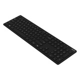 ASUS W5000 Wireless Keyboard and Mouse desktopset Zwart, US lay-out (QWERTY), Rubberdome, 100%, 800 - 1600 DPI, 2.4 GHz