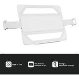 Arozzi Alzare - Laptop Holder White bevestiging Wit