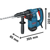 Bosch Boorhamer met SDS-plus GBH 3-28 DFR Professional Blauw, L-BOXX, L-BOXX-inlay