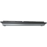 CHERRY KW 9100 SLIM, toetsenbord Zwart/zilver, EU lay-out (QWERTY), Scissor switches, ABS, USB-C, 2.4 GHz, Bluetooth