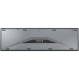 CHERRY KW 9100 SLIM, toetsenbord Zwart/zilver, EU lay-out (QWERTY), Scissor switches, ABS, USB-C, 2.4 GHz, Bluetooth