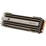 Corsair MP600 CORE, 1 TB SSD Aluminium, CSSD-F1000GBMP600COR, M.2 2280, PCIe 4.0 x4, QLC