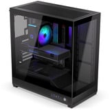ENDORFY Fishtank 6000 Flex midi tower behuizing Zwart | 2x USB-A | 1x USB-C | RGB | Window