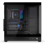ENDORFY Fishtank 6000 Flex midi tower behuizing Zwart | 2x USB-A | 1x USB-C | RGB | Window