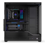 ENDORFY Fishtank 6000 Flex midi tower behuizing Zwart | 2x USB-A | 1x USB-C | RGB | Window