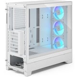 Fractal Design Pop 2 Air RGB midi tower behuizing Wit | 1x USB-A | 1x USB-C | RGB | Tempered Glass