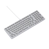 Glorious GMMK 2 Full Size barebone, gaming toetsenbord Wit, US lay-out, RGB, Hot-Swap