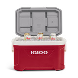 Igloo Latitude 52 Qt Cooler, 49,21 liter koelbox Rood