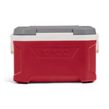 Igloo Latitude 52 Qt Cooler, 49,21 liter koelbox Rood
