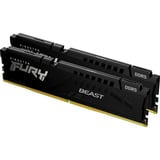 Kingston FURY 64 GB DDR5-5600 (2x 32 GB) Kit werkgeheugen Zwart, KF556C36BBE2K2-64, Beast, XMP 3.0, EXPO