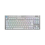 Logitech G915 X LIGHTSPEED TKL Low-Profile Wireless Gaming Keyboard Wit, US-International, GL Tactile, Double-Shot PBT, RGB, LIGHTSPEED draadloos / Bluetooth / USB-C