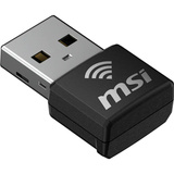 MSI AX1800 Nano WiFi USB Adapter wlan adapter Zwart